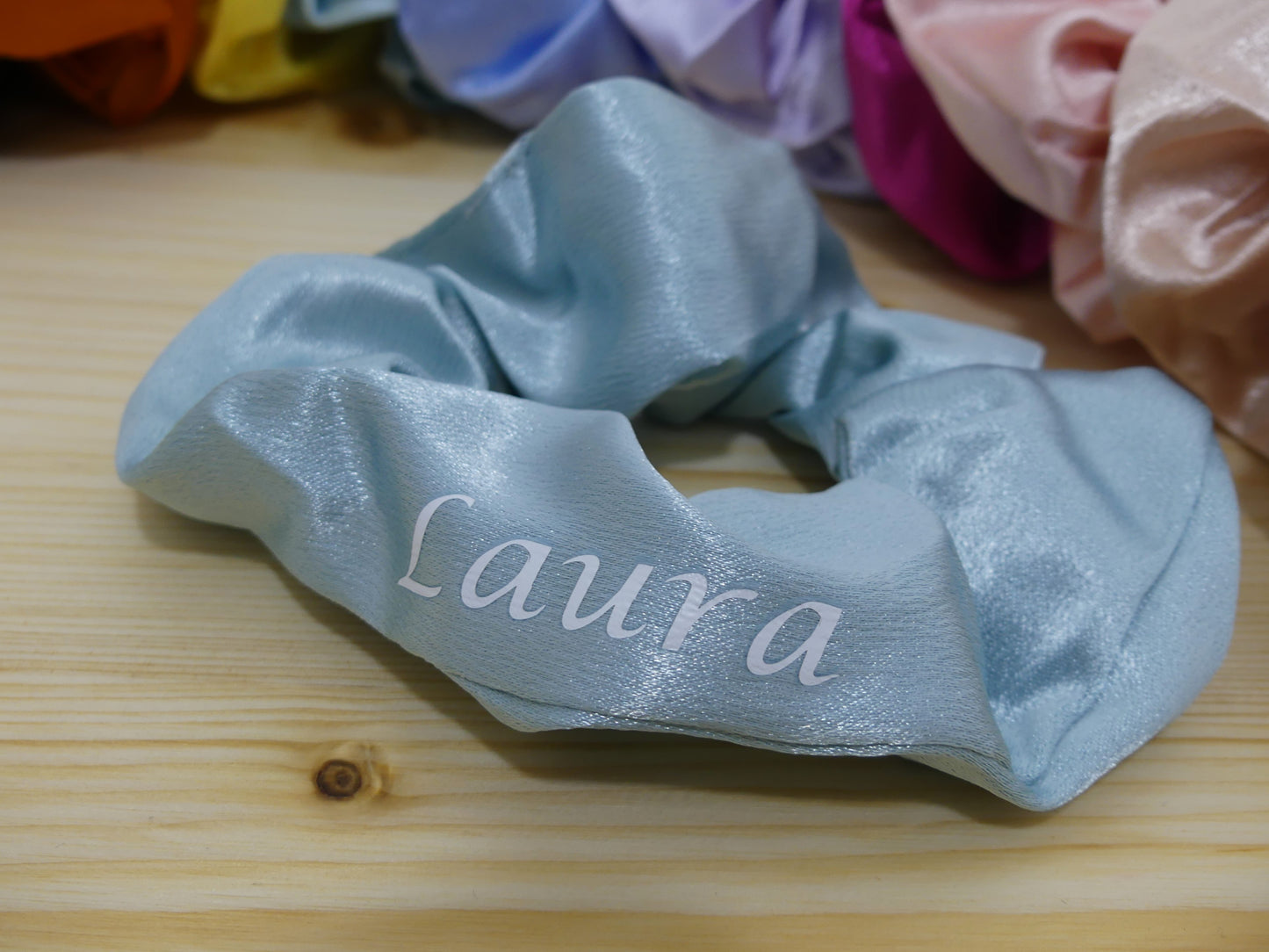 Elastico per Capelli Scrunchie medio Personalizzabile