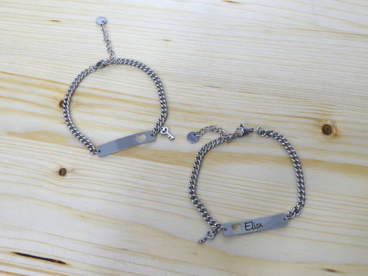 Bracciale Chiave Personalizzabile