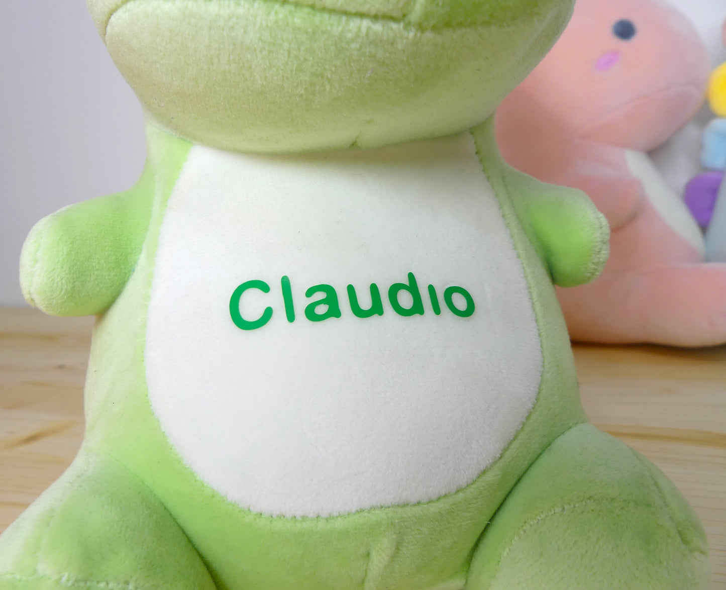 Peluche Dinosauro Personalizzabile