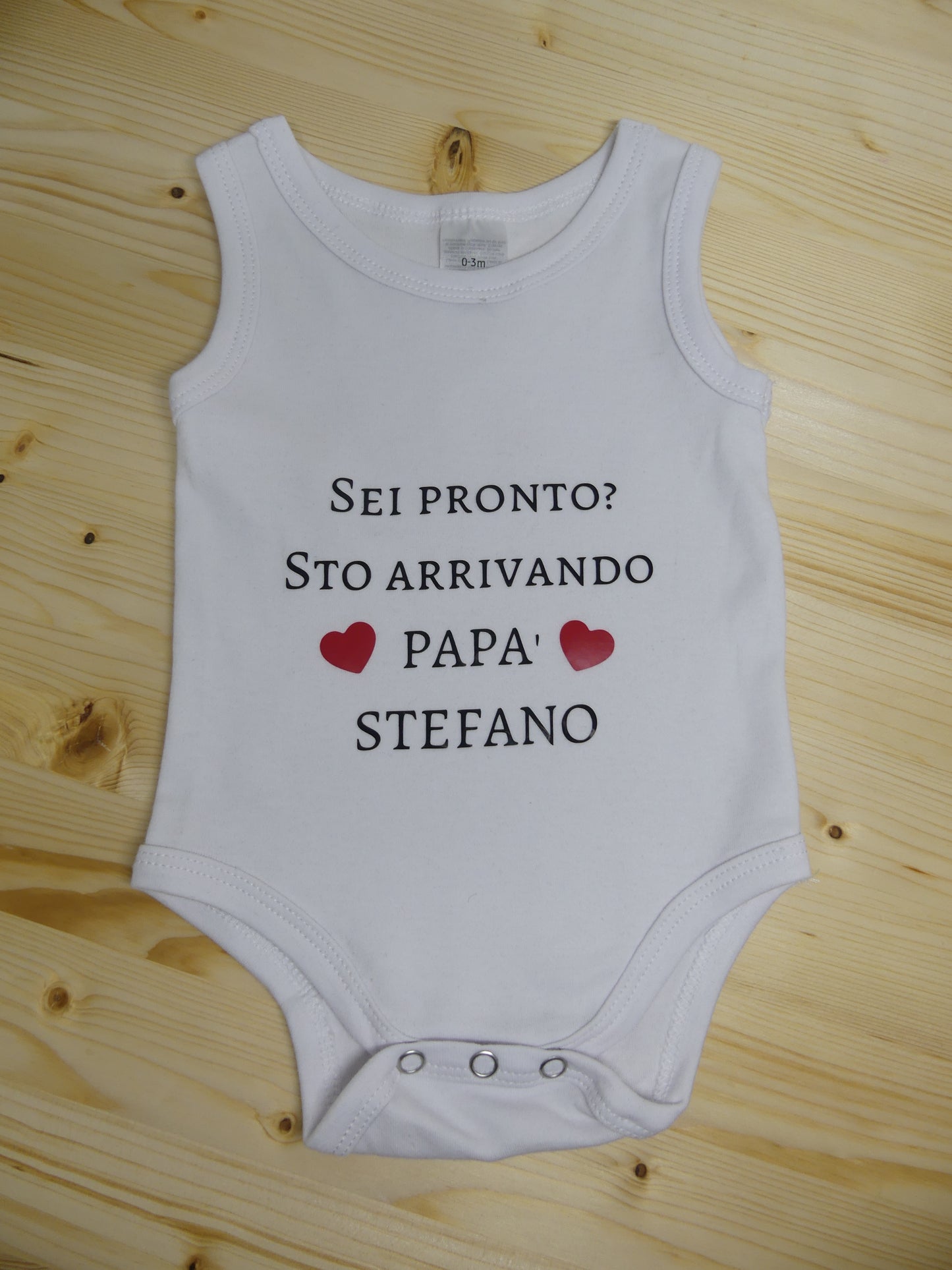 Body Neonato/a Personalizzabile