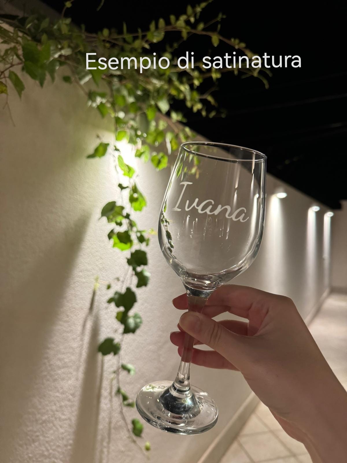 Bicchiere di Vino Personalizzabile