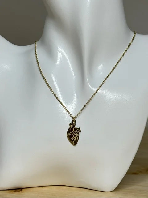 Collana Cuore Anatomico Personalizzabile