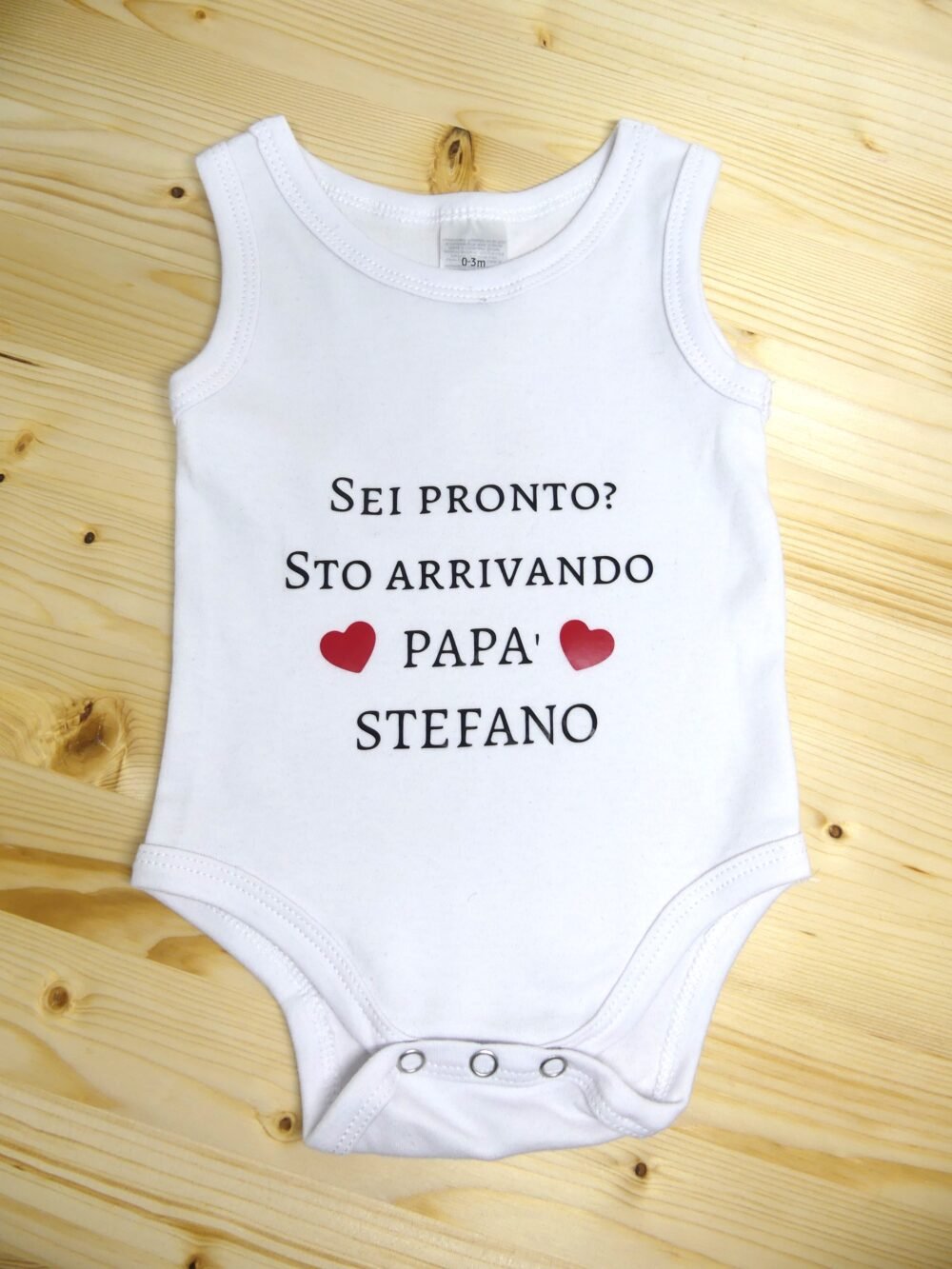 Body Neonato/a Personalizzato