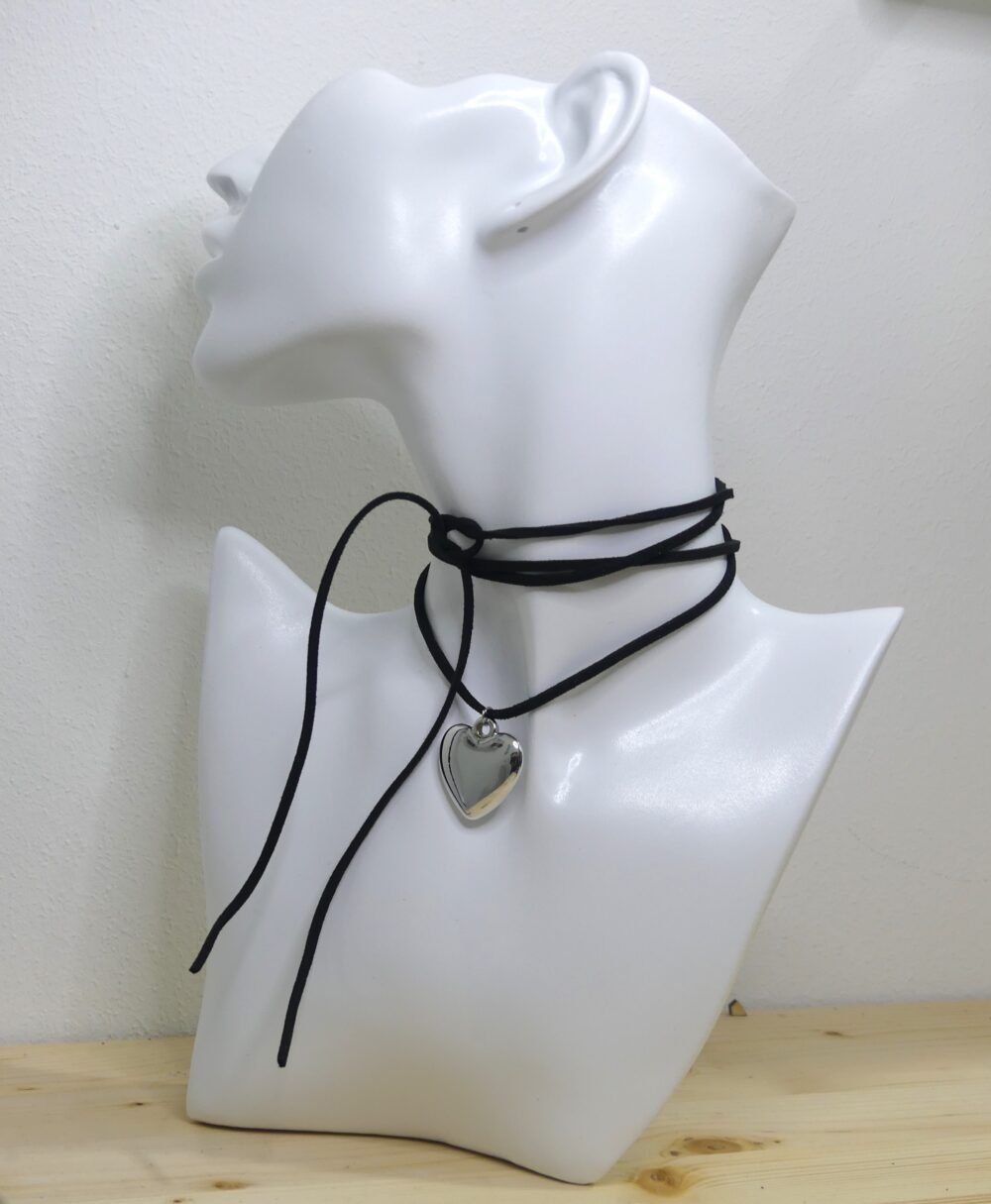 Choker con cuore elegante - immagine 2