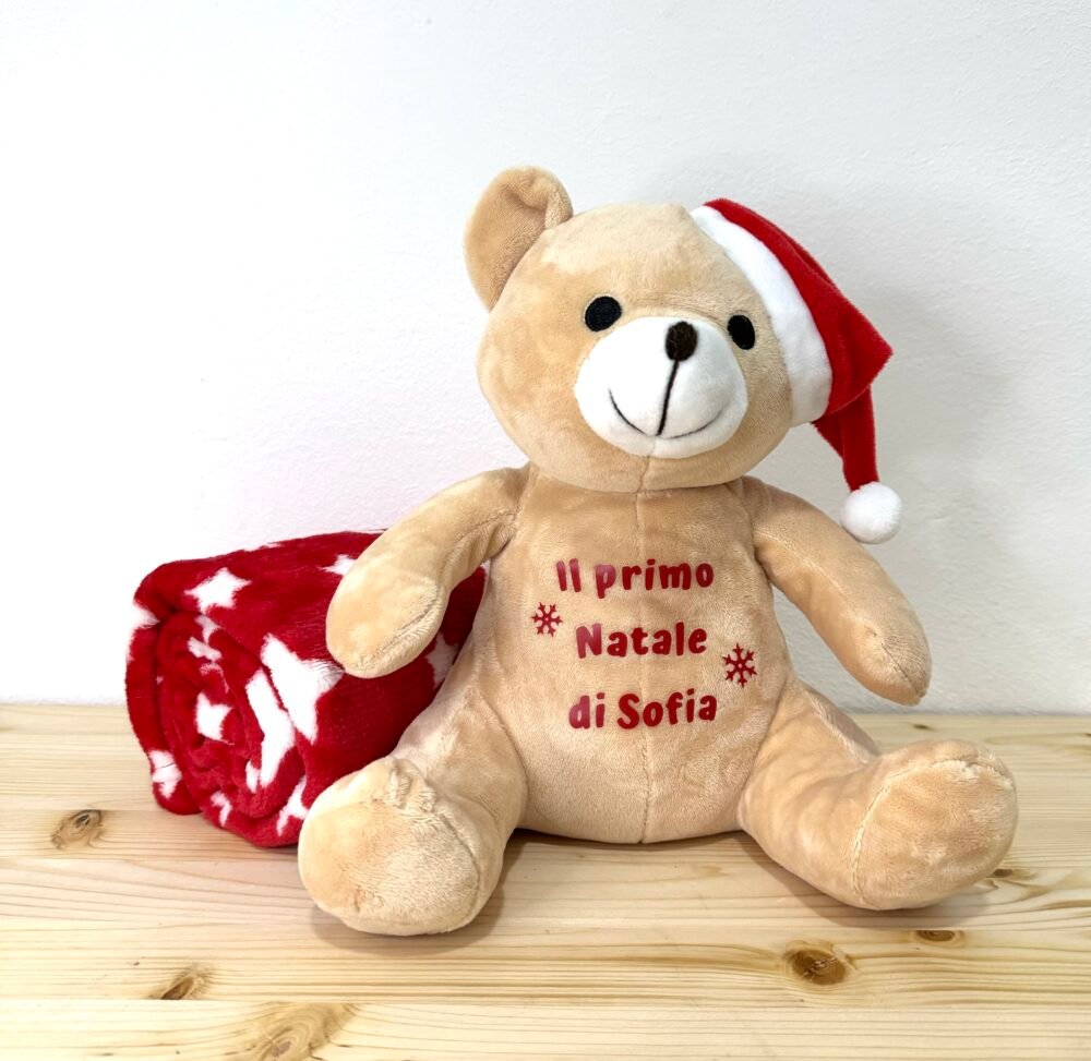 Set Peluche e Copertina Personalizzabile