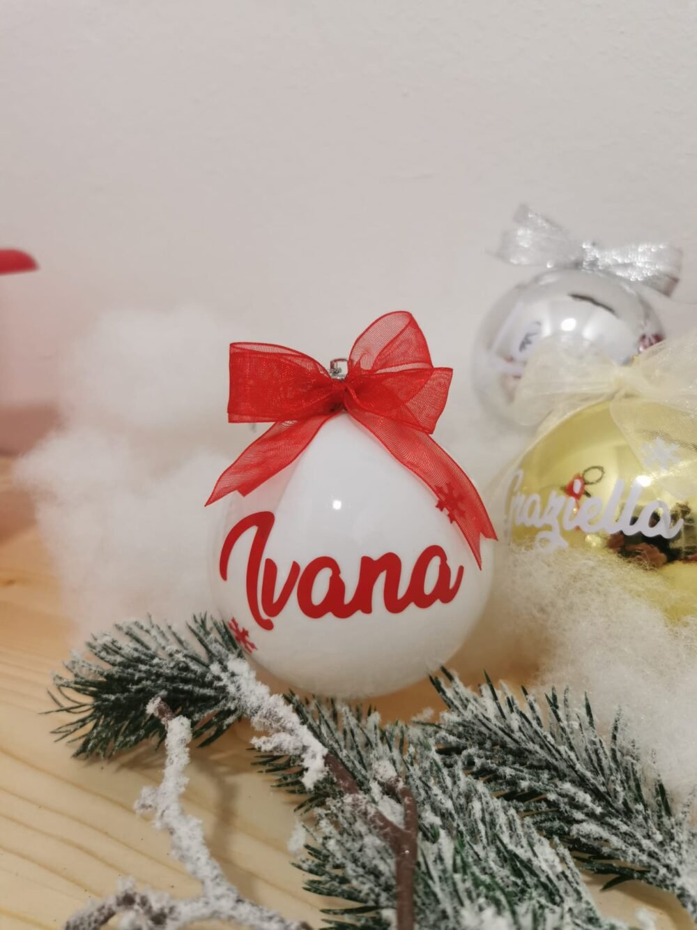 Pallina "Stella di Natale" Personalizzabile